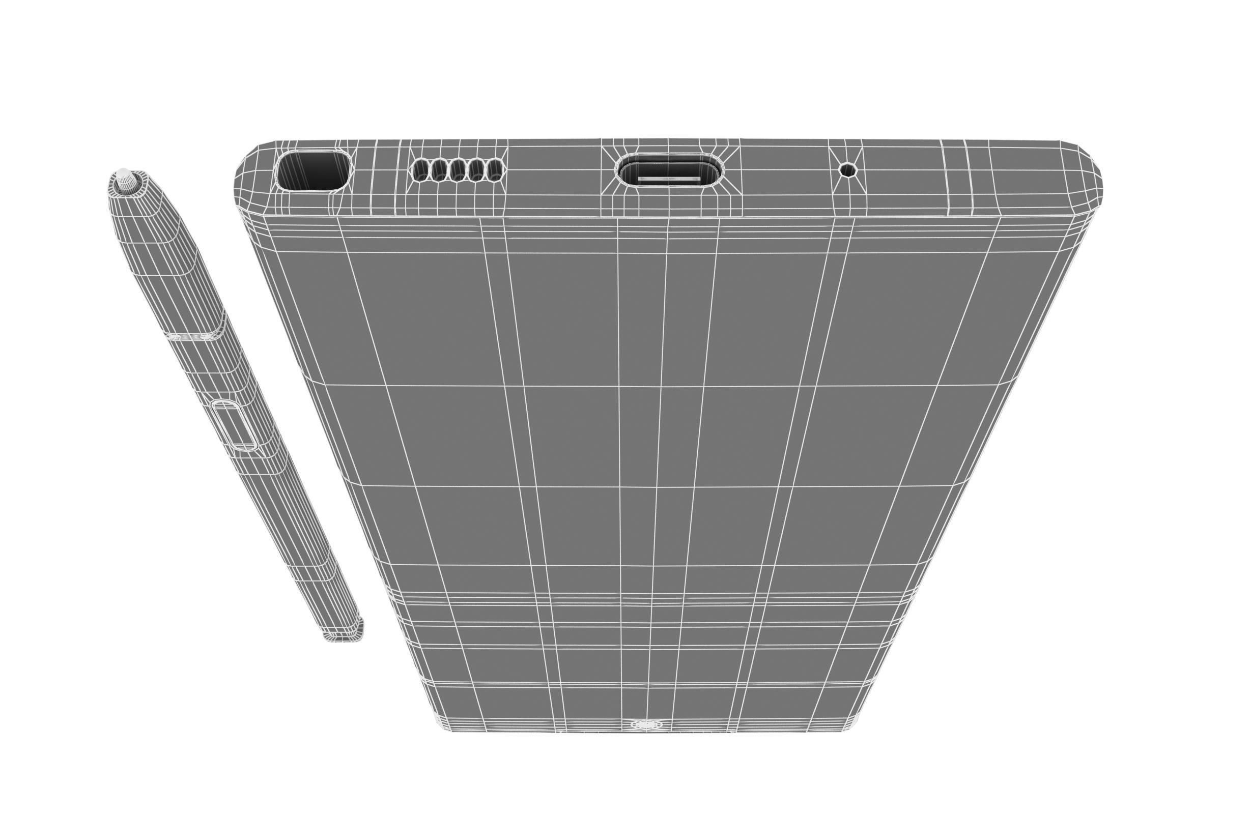 Samsung Galaxy Note 10 Plus Aura White 3D model_23