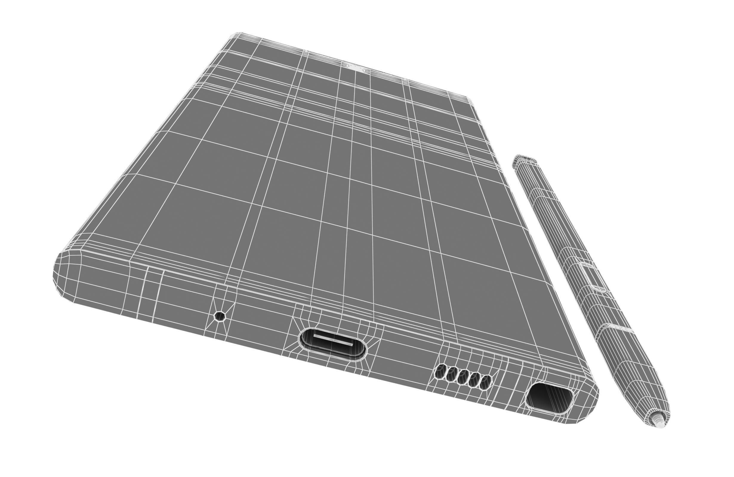 Samsung Galaxy Note 10 Plus Aura White 3D model_19