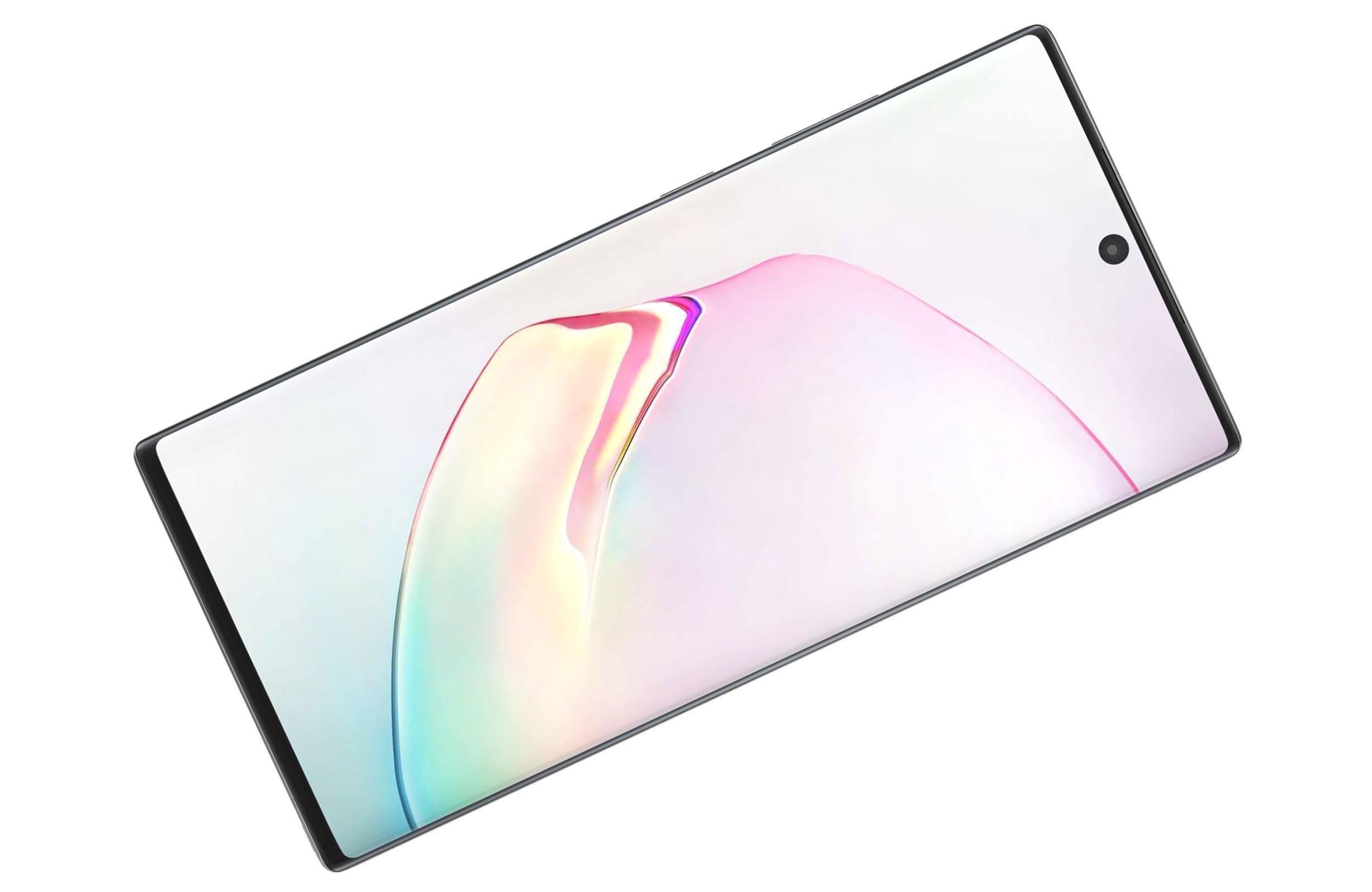 Samsung Galaxy Note 10 Plus Aura White 3D model_8