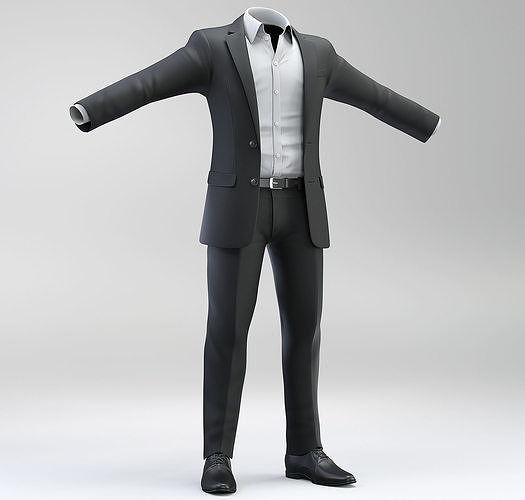 Men Suit  3D model