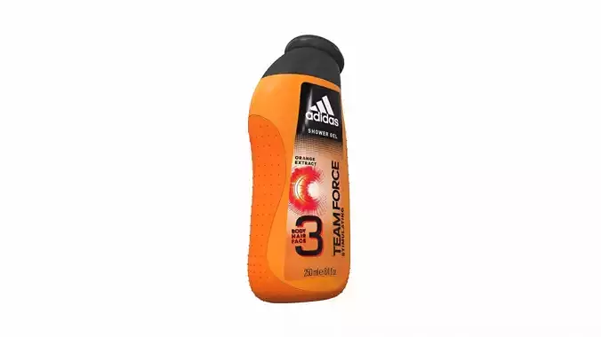 Shower gel adidas colect2 3D model