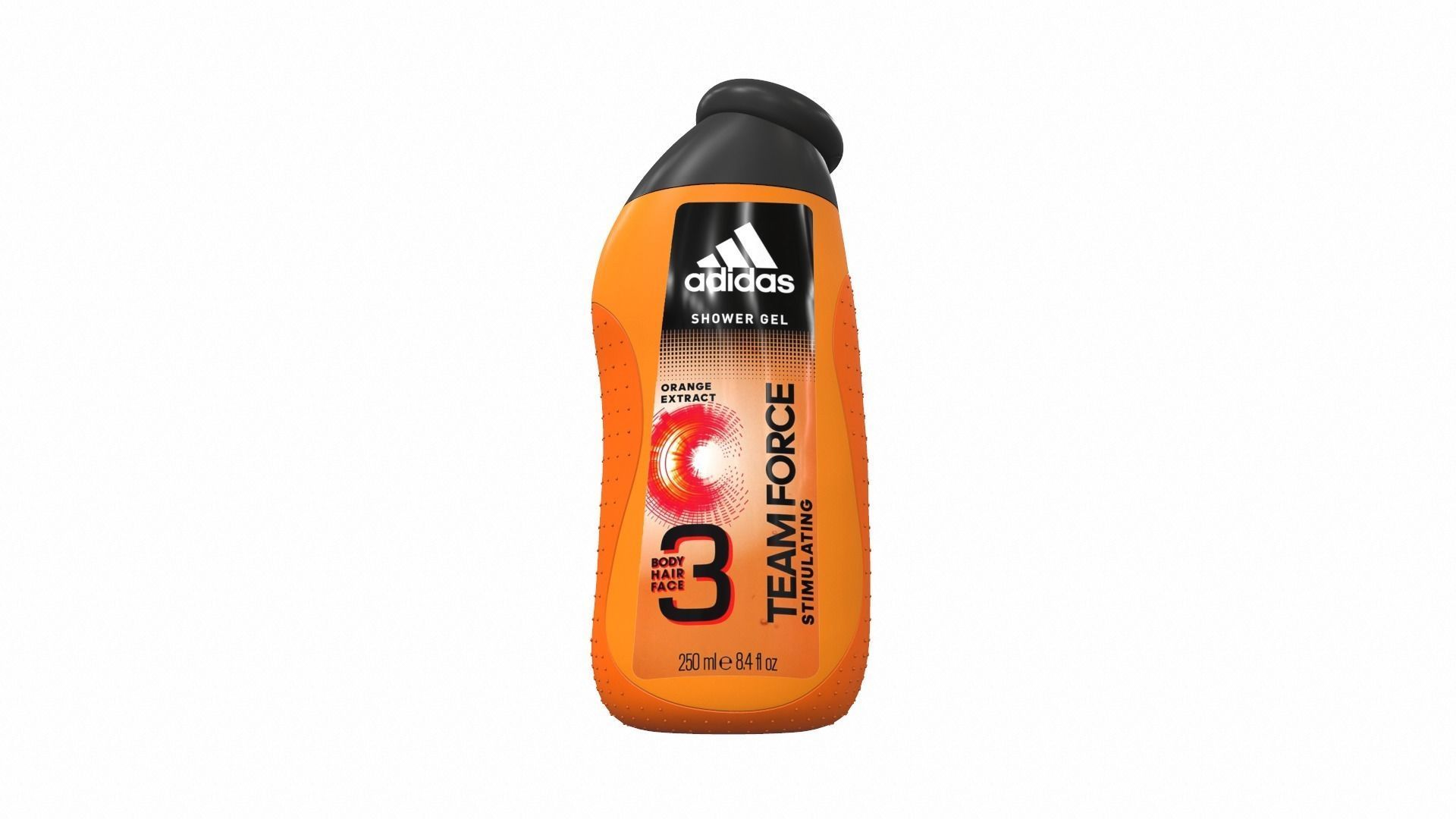 Shower gel adidas colect2 3D model_1