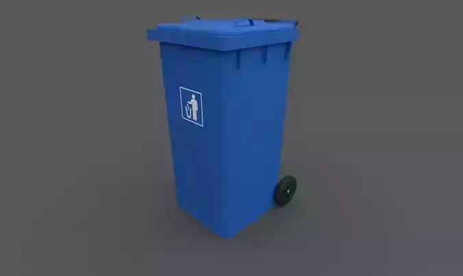 Trash Bin 3D model