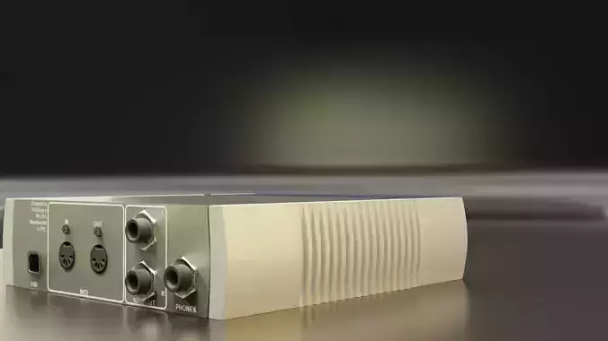 Presonus Sound Card Free 3D model