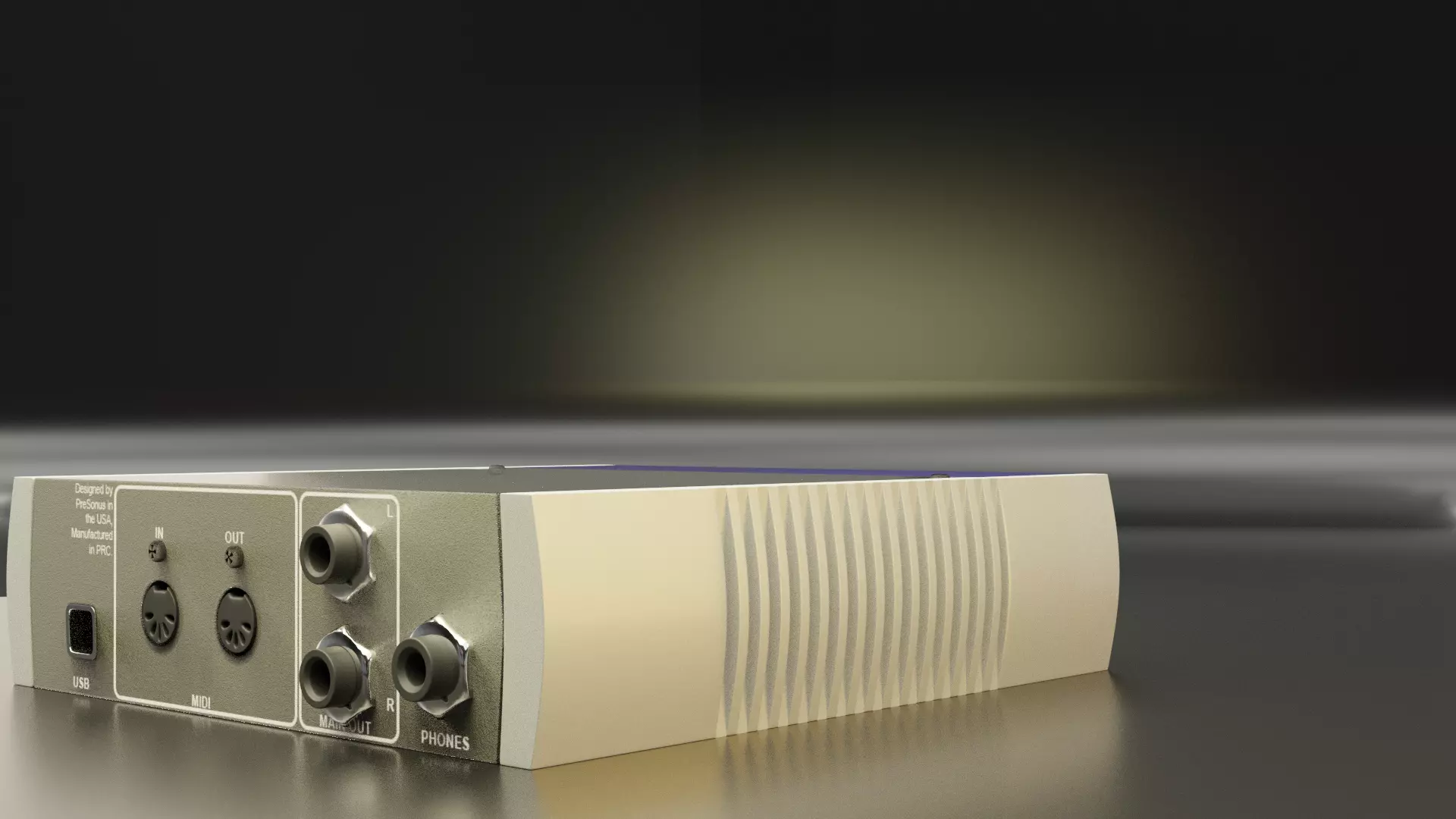 Presonus Sound Card Free 3D model