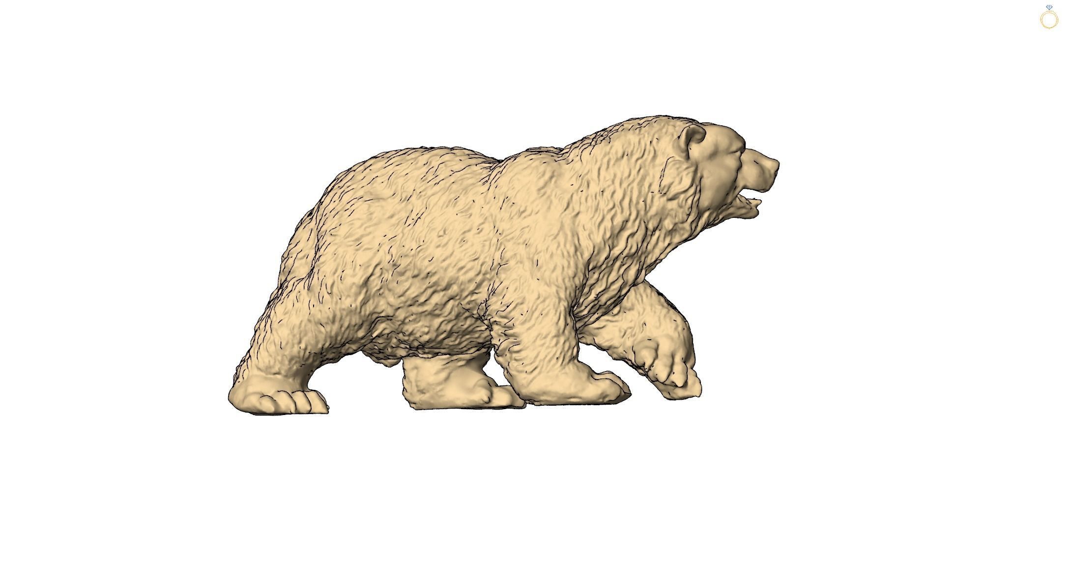 Bear 00 3D print model_5
