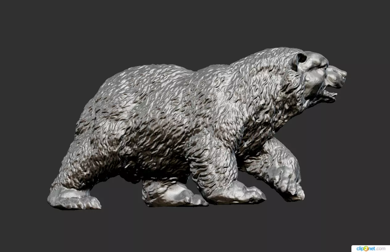 Bear 00 3D print model_0