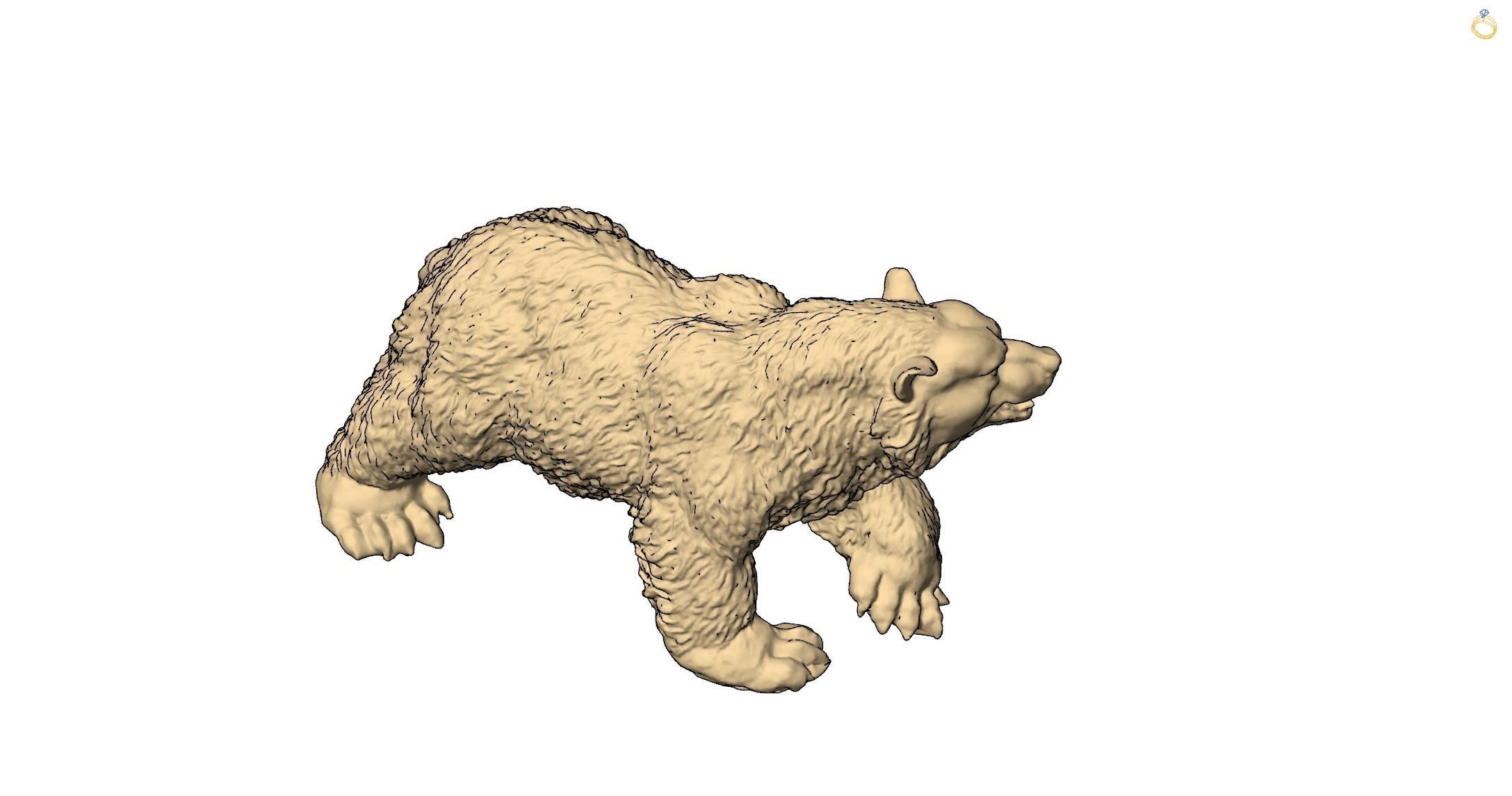 Bear 00 3D print model_10