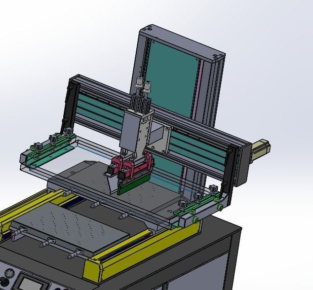 Printing equipment 3D model_15