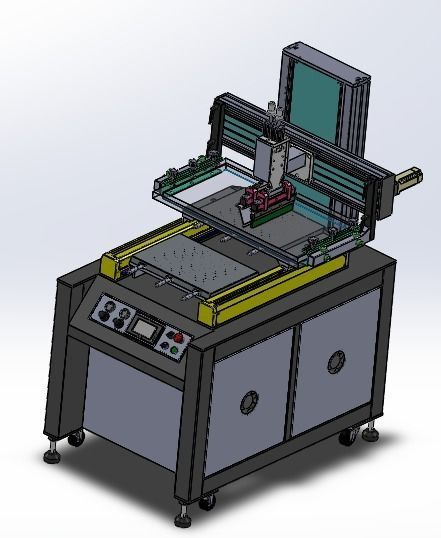 Printing equipment 3D model_14