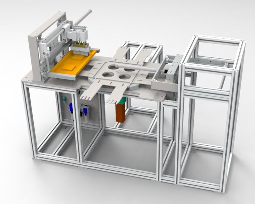 Printing equipment 3D model_4