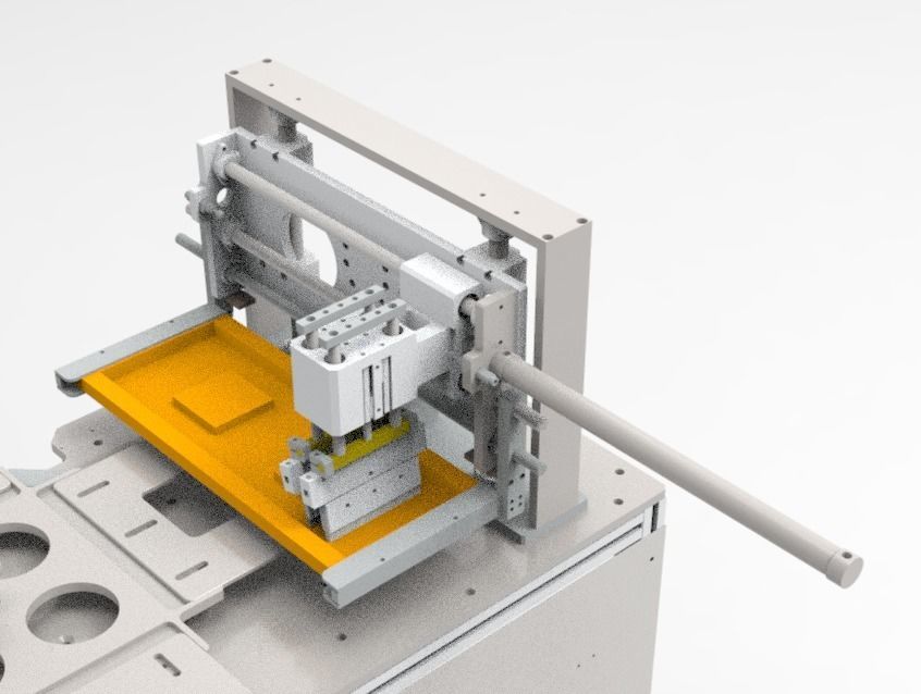Printing equipment 3D model_3