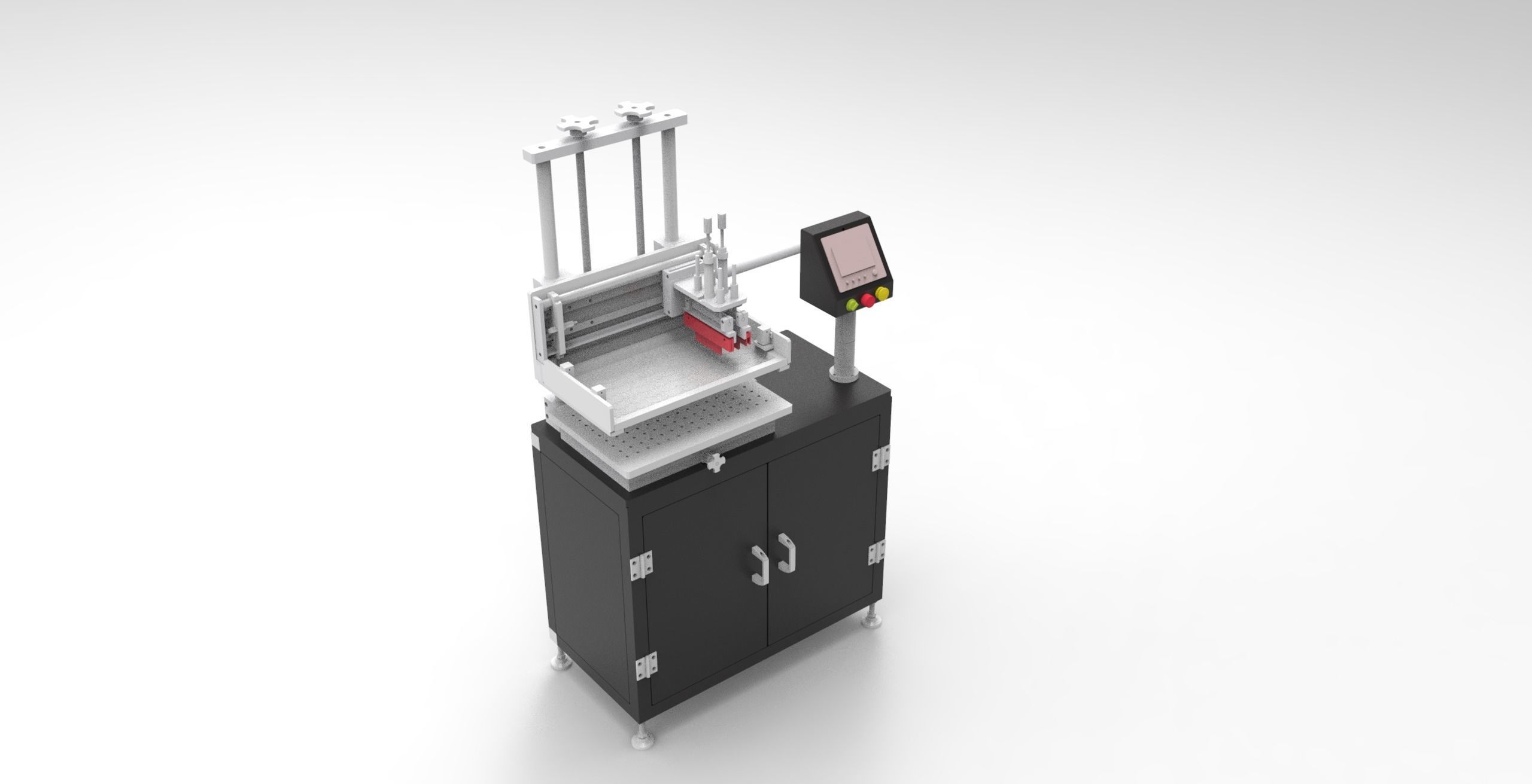 Printing equipment 3D model_13