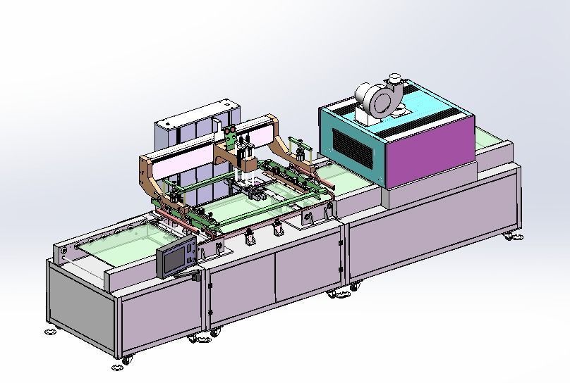 Printing equipment 3D model_2