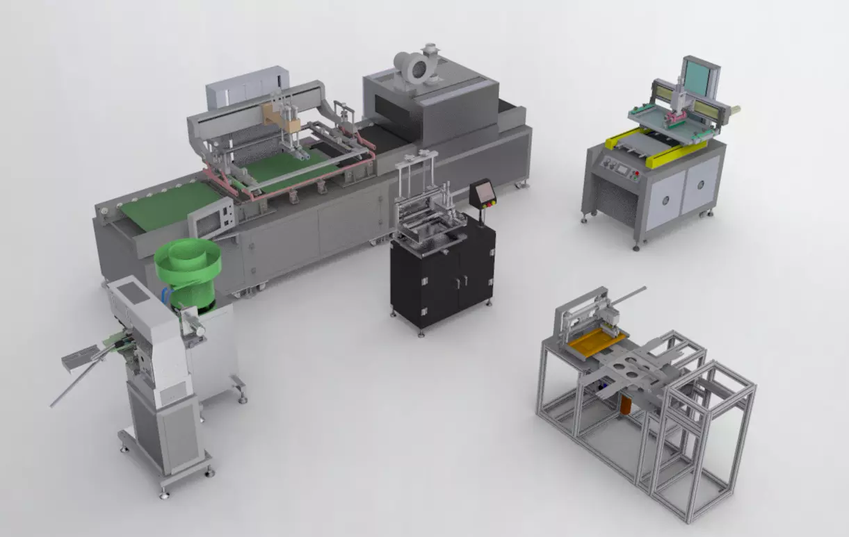 Printing equipment 3D model_0