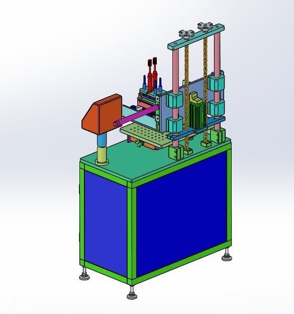 Printing equipment 3D model_11
