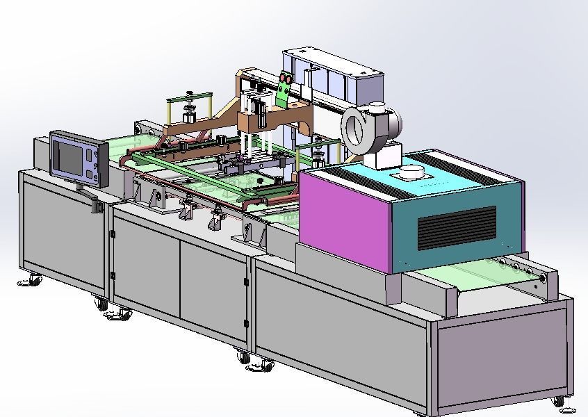 Printing equipment 3D model_5