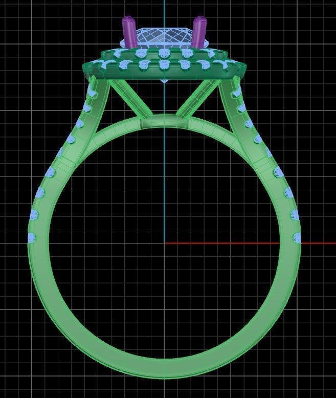 Ring iz  1 3D print model_7