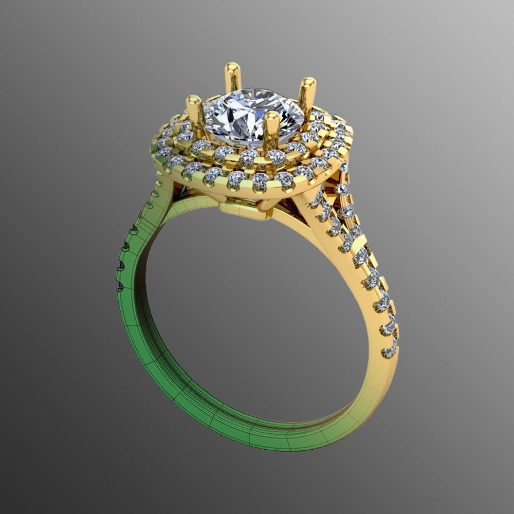 Ring iz  1 3D print model_2