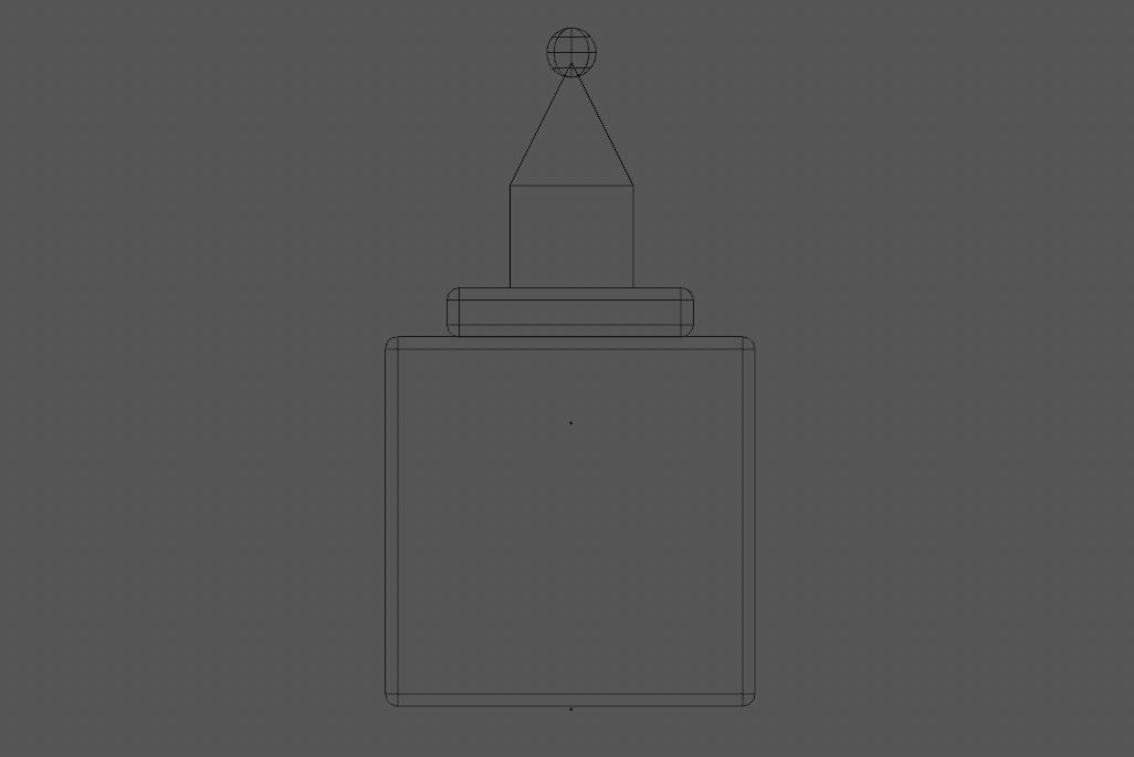 Toy House Low-poly 3D model_7