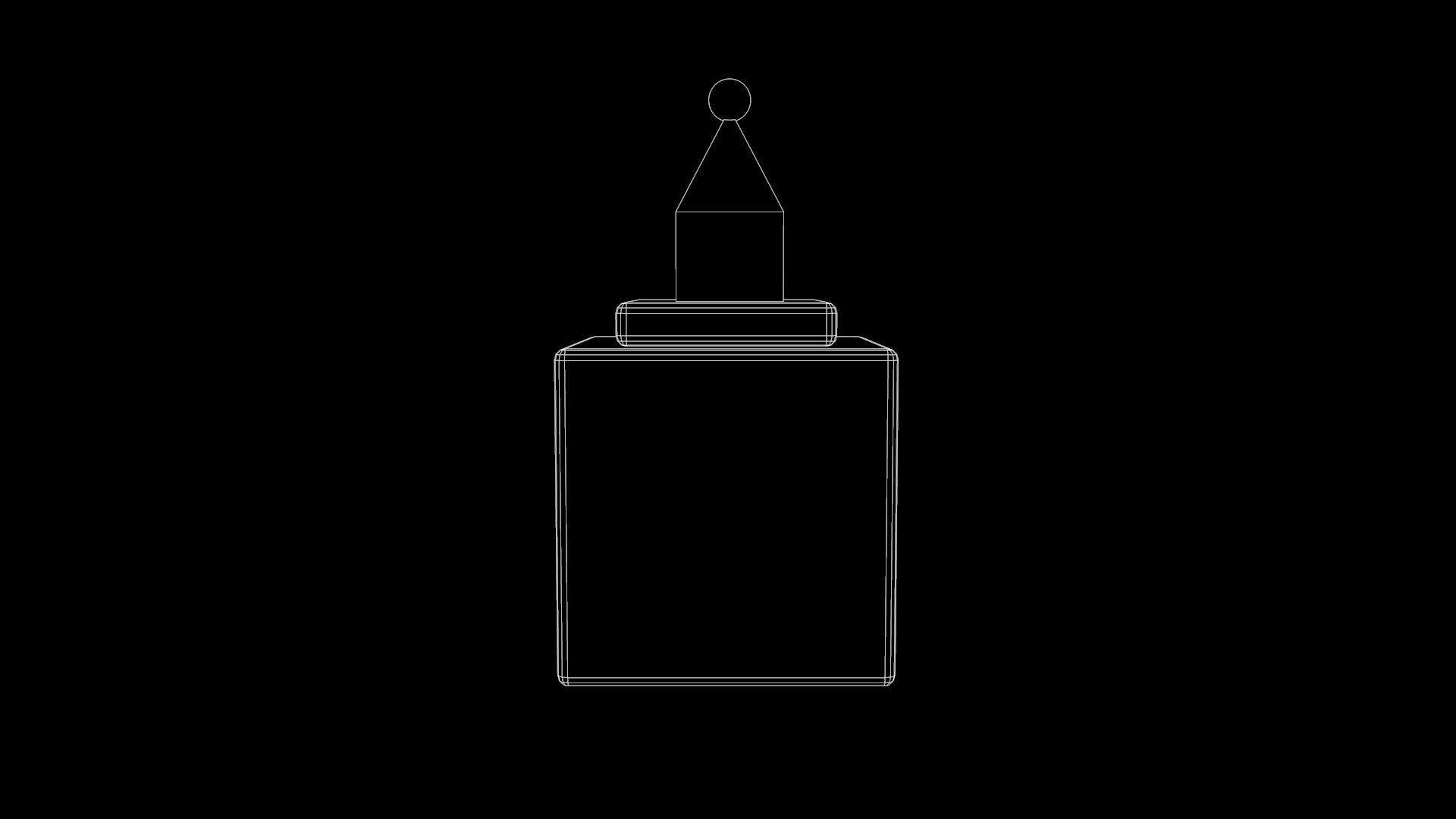 Toy House Low-poly 3D model_5