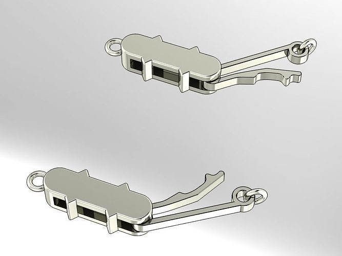 Lock Clasp  3D print model