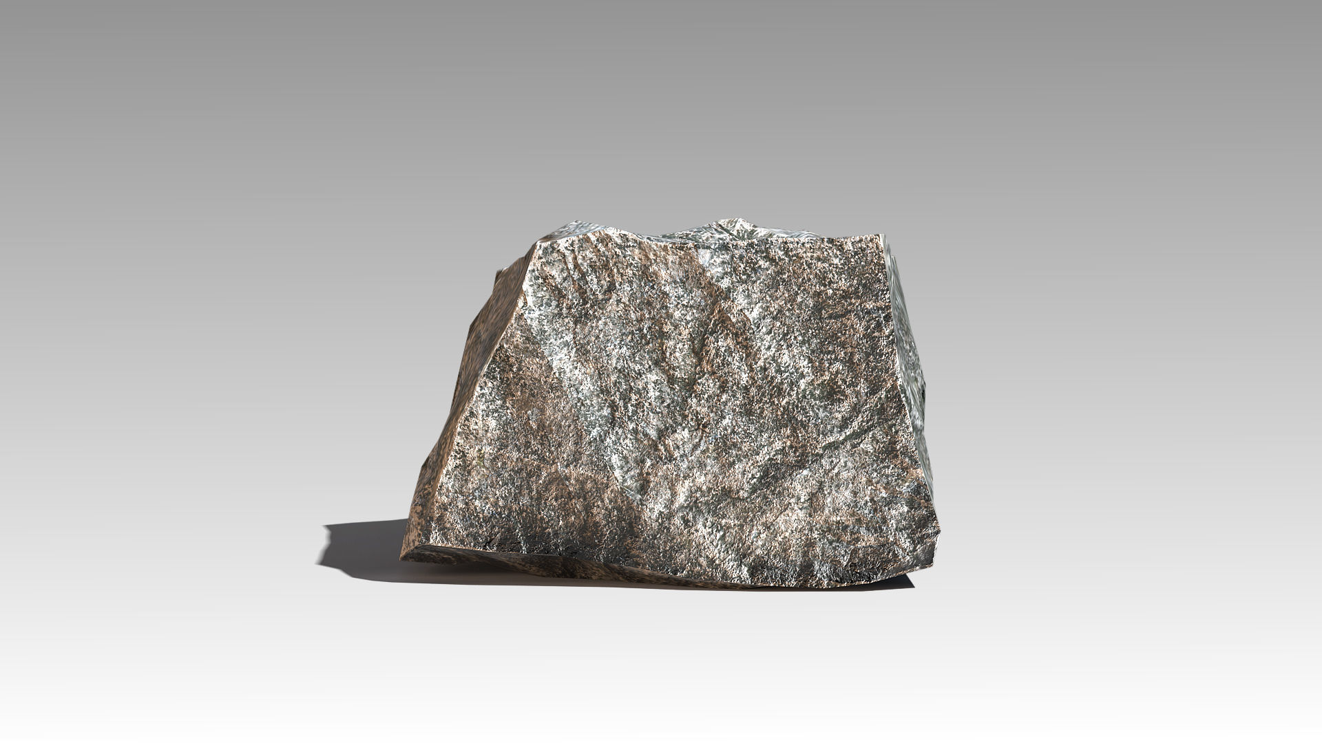 Stone 03 Set 01 PBR Low-poly 3D model_3