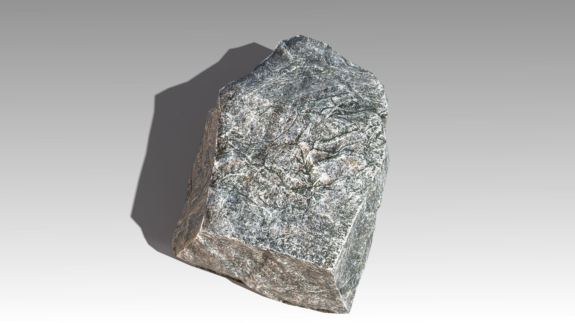 Stone 03 Set 01 PBR Low-poly 3D model_9