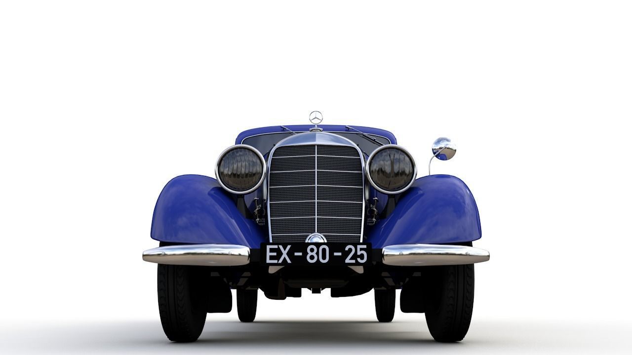 MERCEDES-BENZ 170V PICKUP 1947 3D model_2