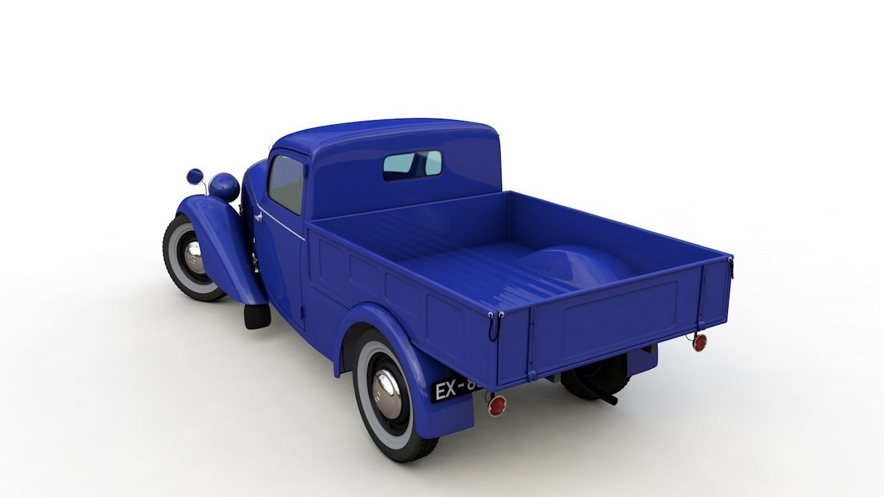 MERCEDES-BENZ 170V PICKUP 1947 3D model_9