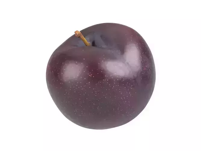 Photorealistic Plum 3D Scan 2