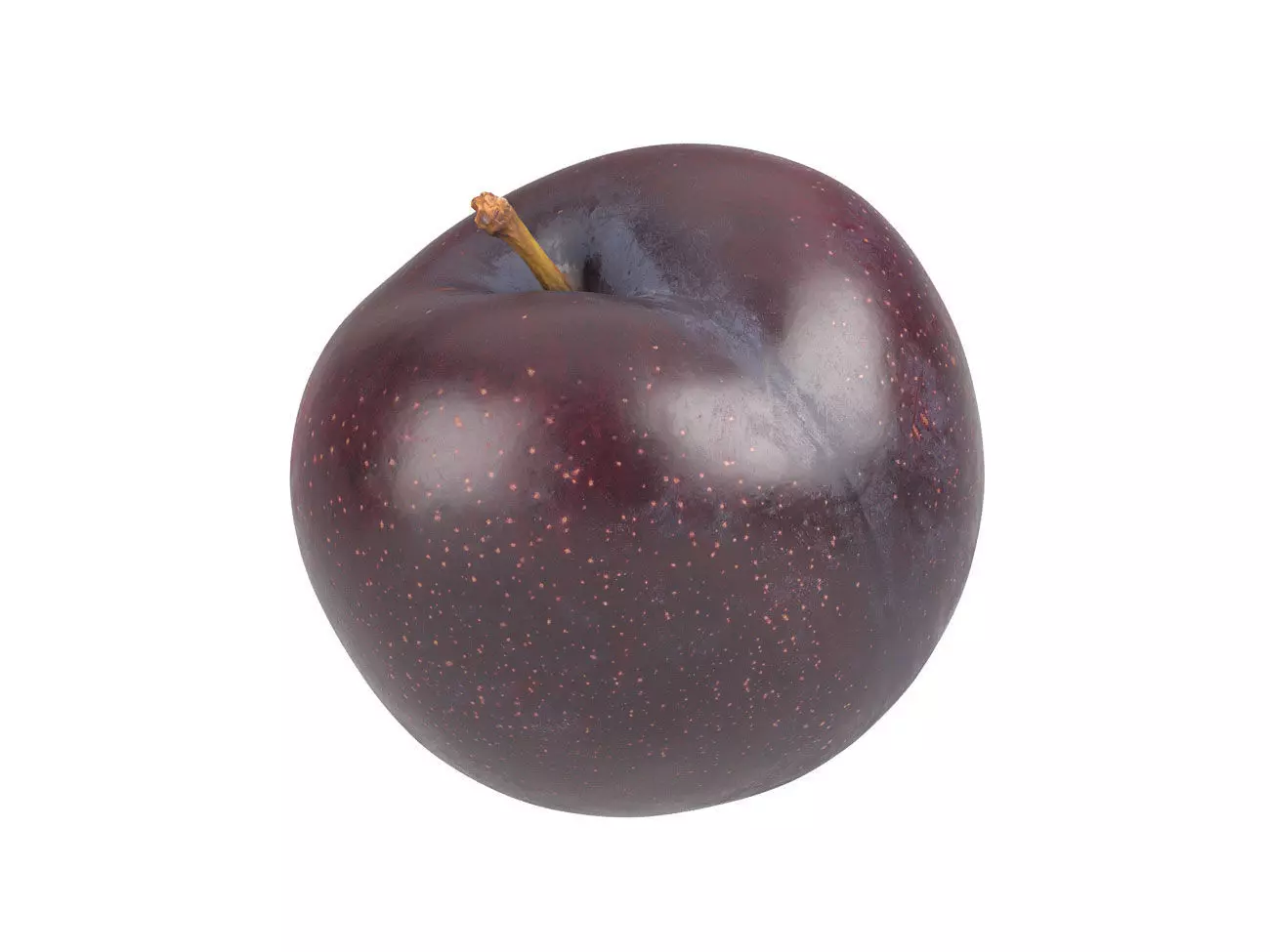 Photorealistic Plum 3D Scan 2 3D model_0