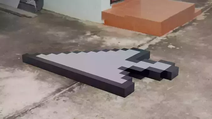 Mouse cursor 3D Model Free low-poly 3D model