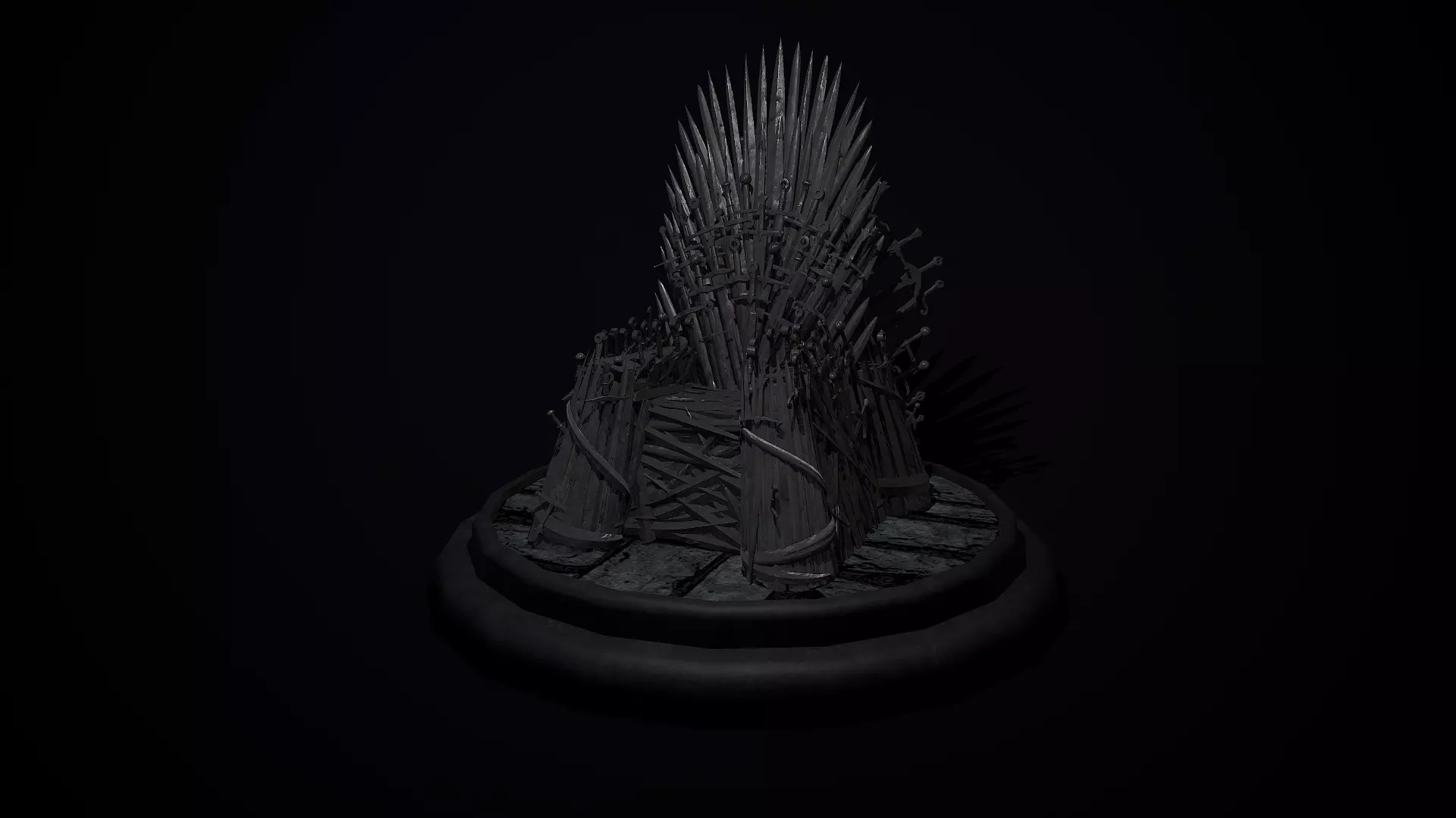 The Iron Throne 3D model_0