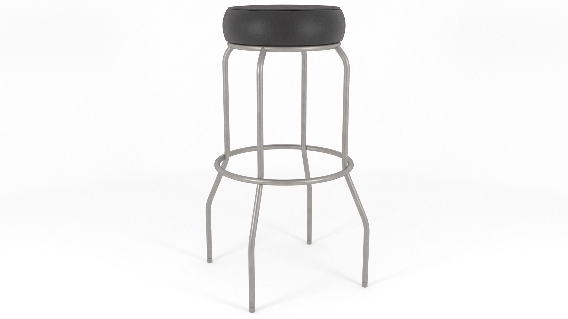 Bar Stool - 3ds Max 3D model_9