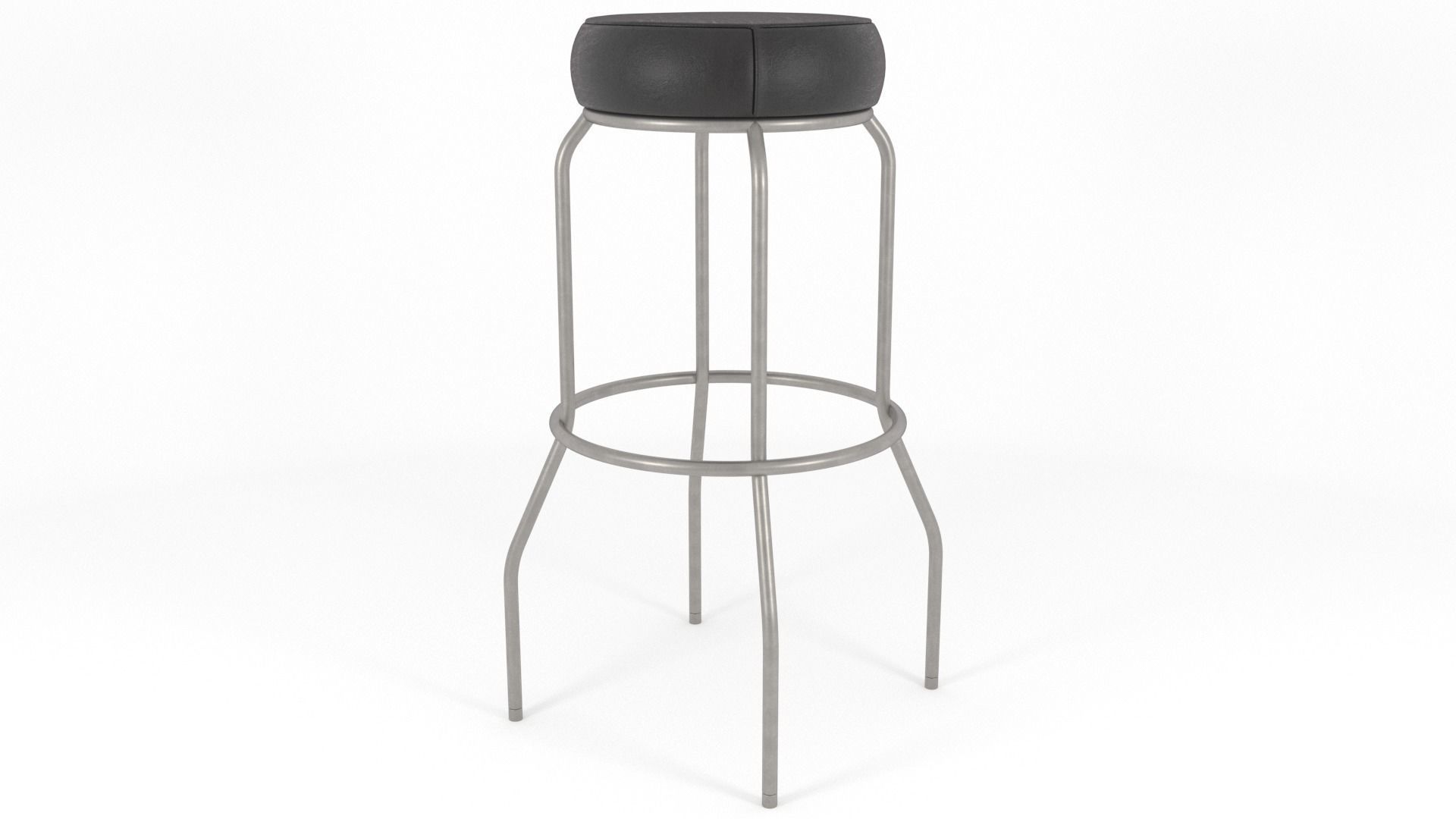 Bar Stool - 3ds Max 3D model_15