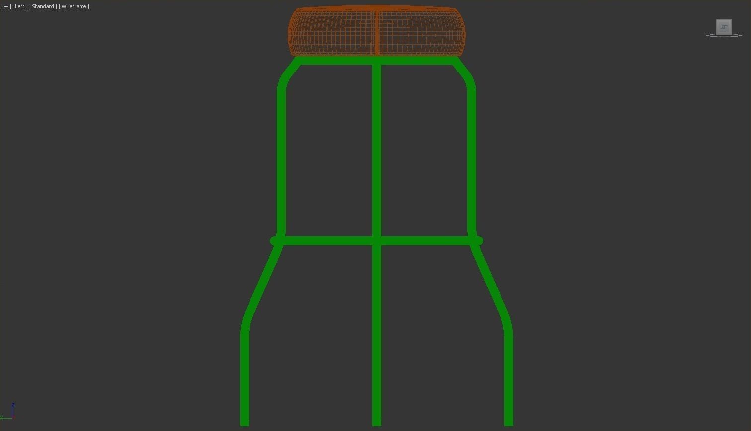 Bar Stool - 3ds Max 3D model_37