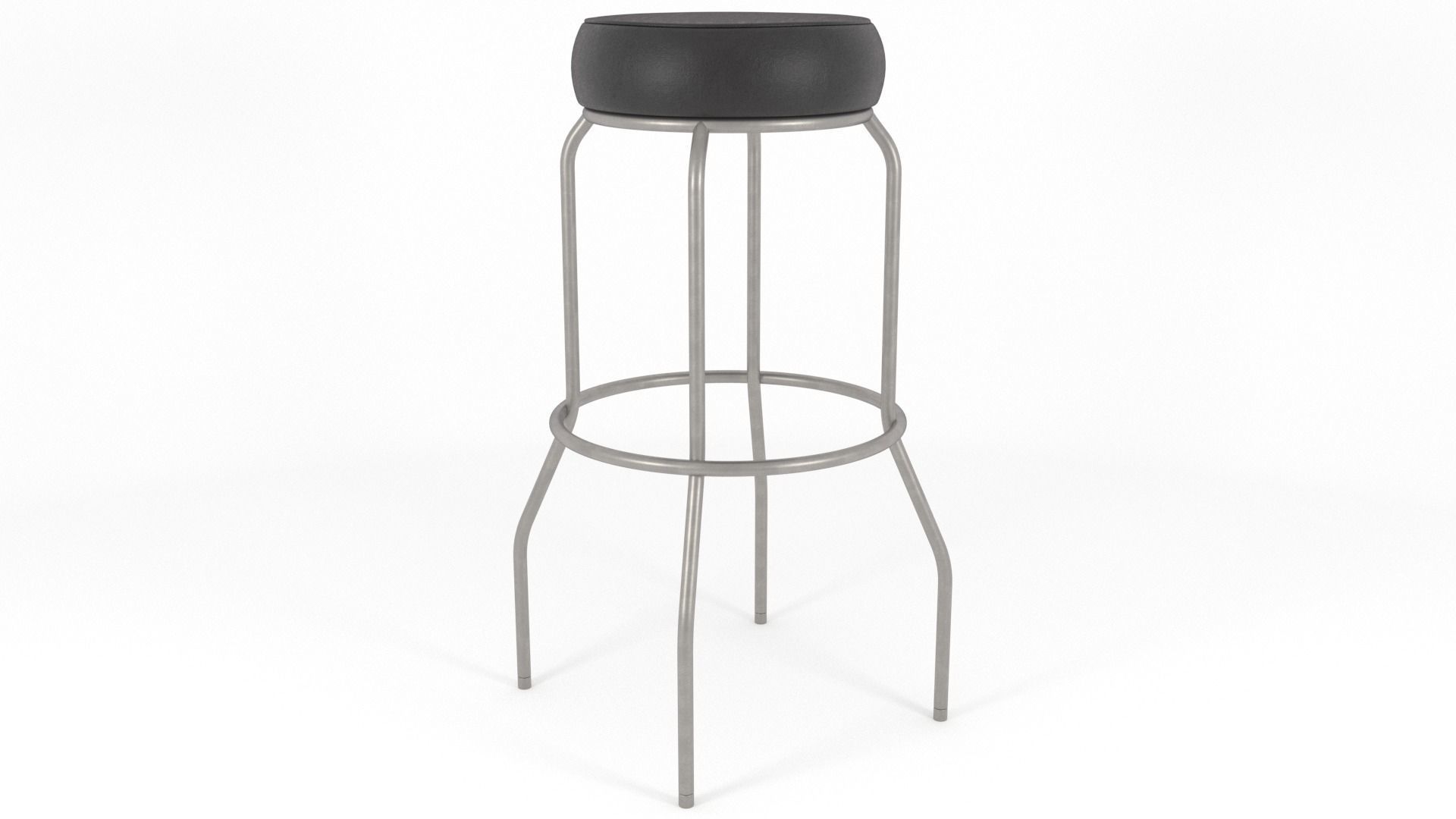 Bar Stool - 3ds Max 3D model_5