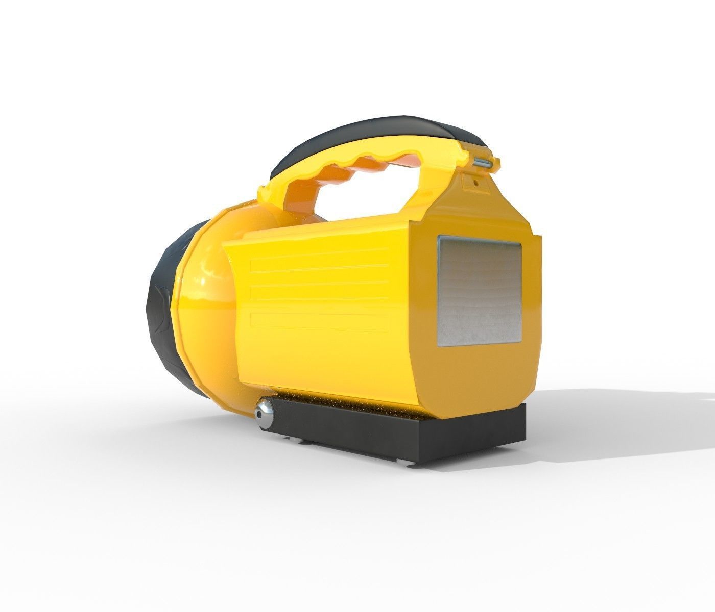 Flashlight Camping - PBR Game Ready Low-poly 3D model_4