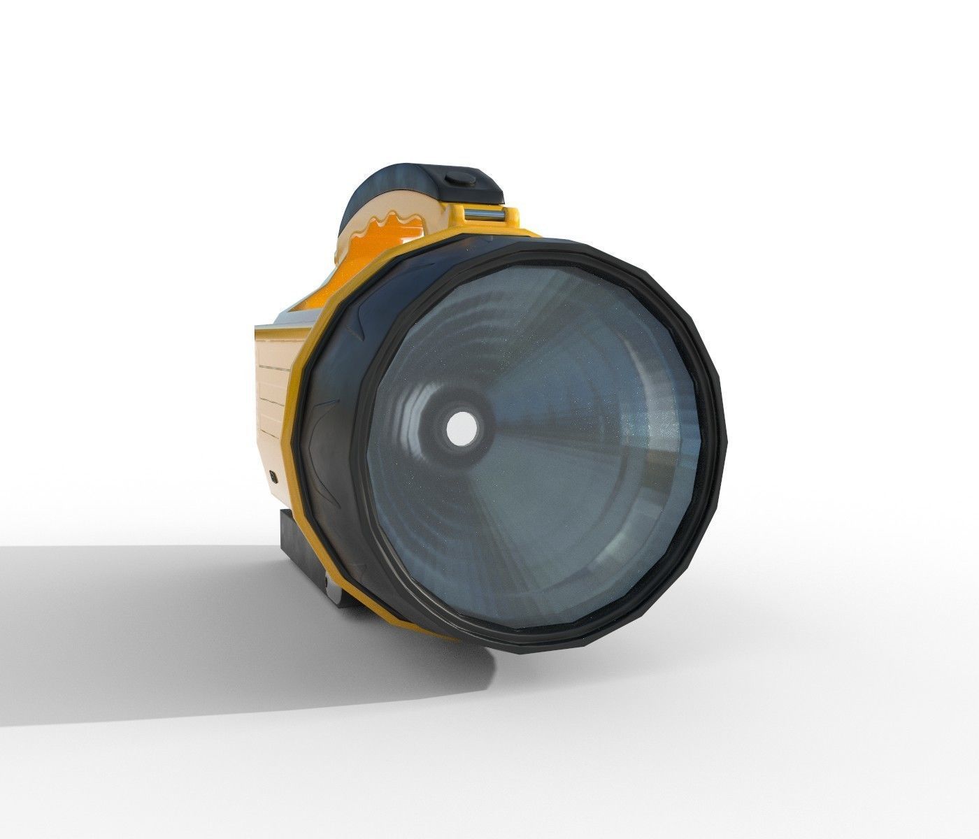 Flashlight Camping - PBR Game Ready Low-poly 3D model_7