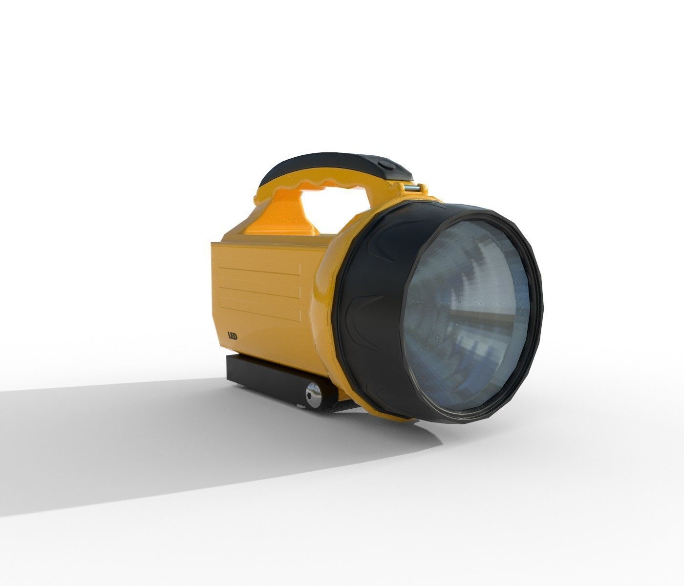 Flashlight Camping - PBR Game Ready Low-poly 3D model_6