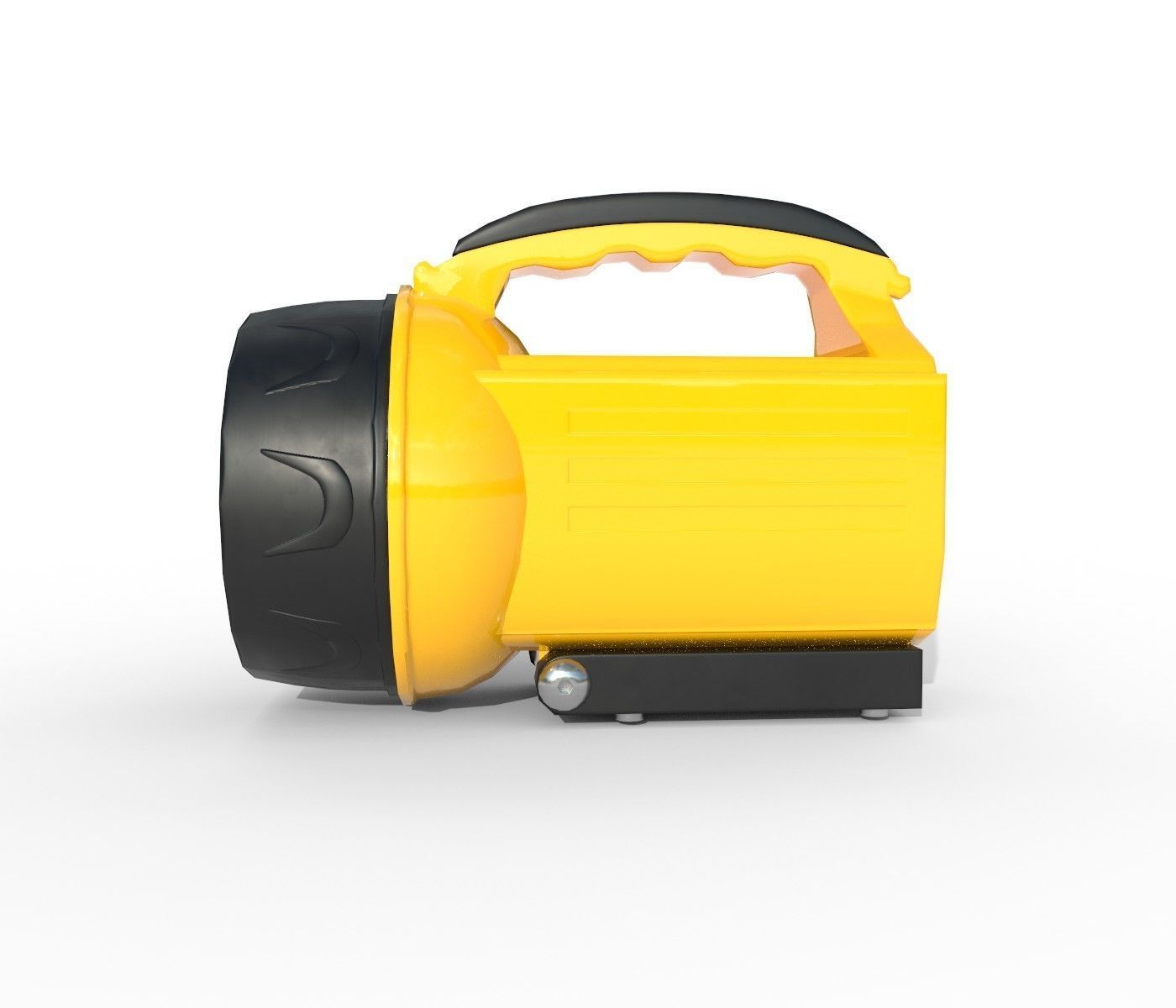 Flashlight Camping - PBR Game Ready Low-poly 3D model_3