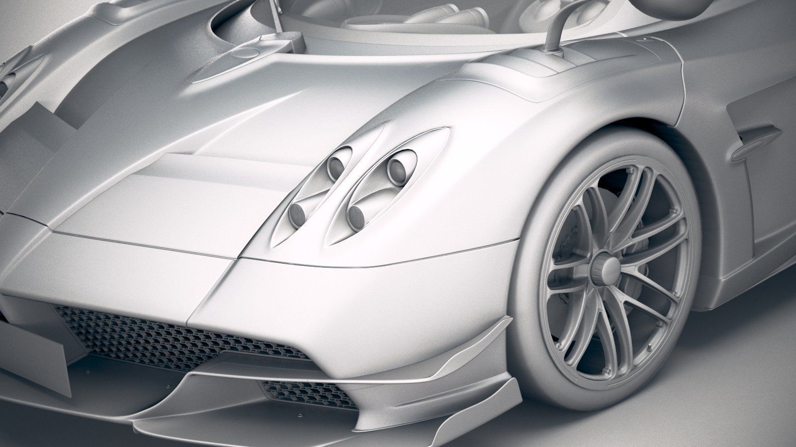 Pagani Huayra Roadster 2020 3D model_20