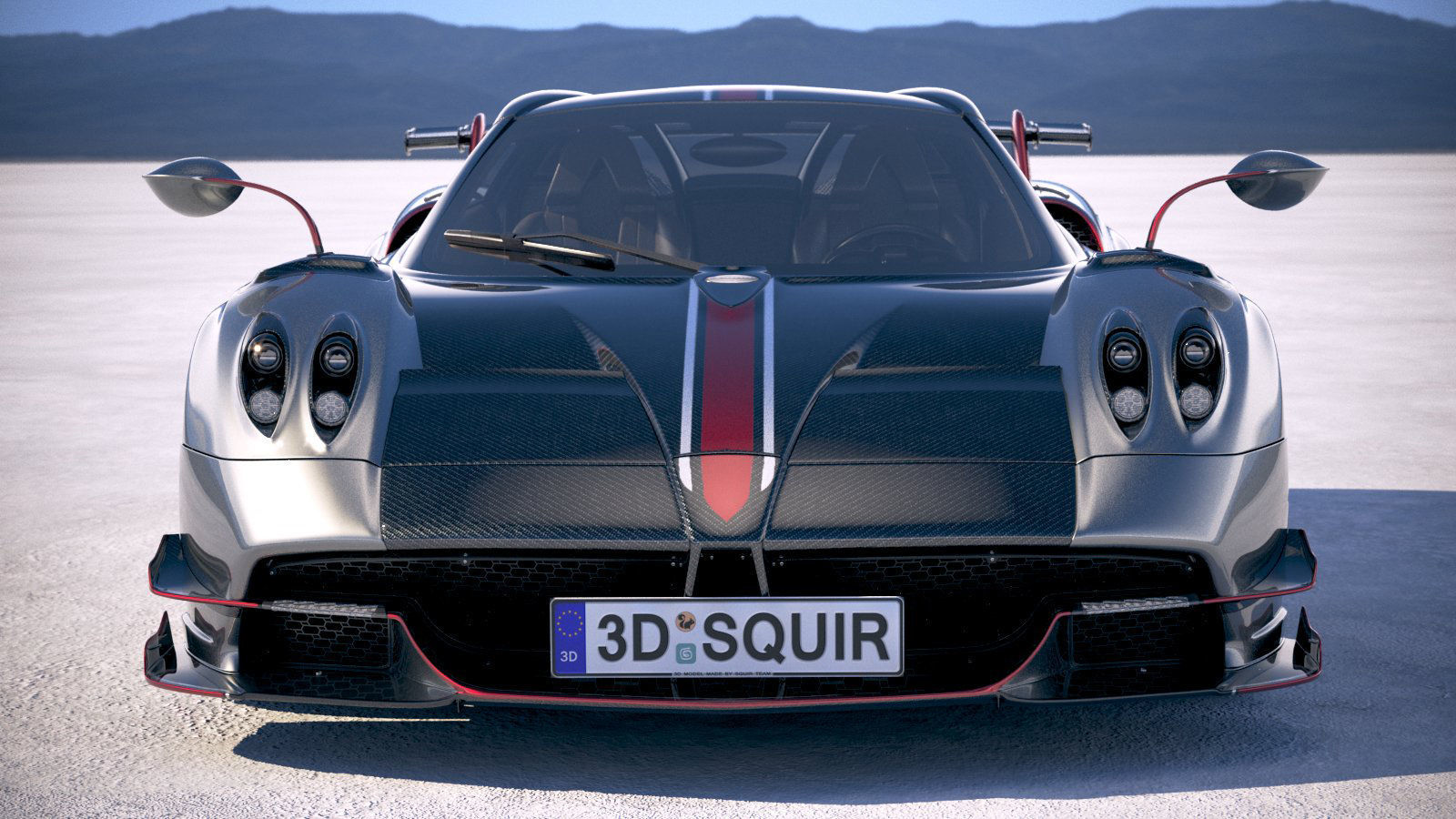 Pagani Huayra Roadster 2020 3D model_15