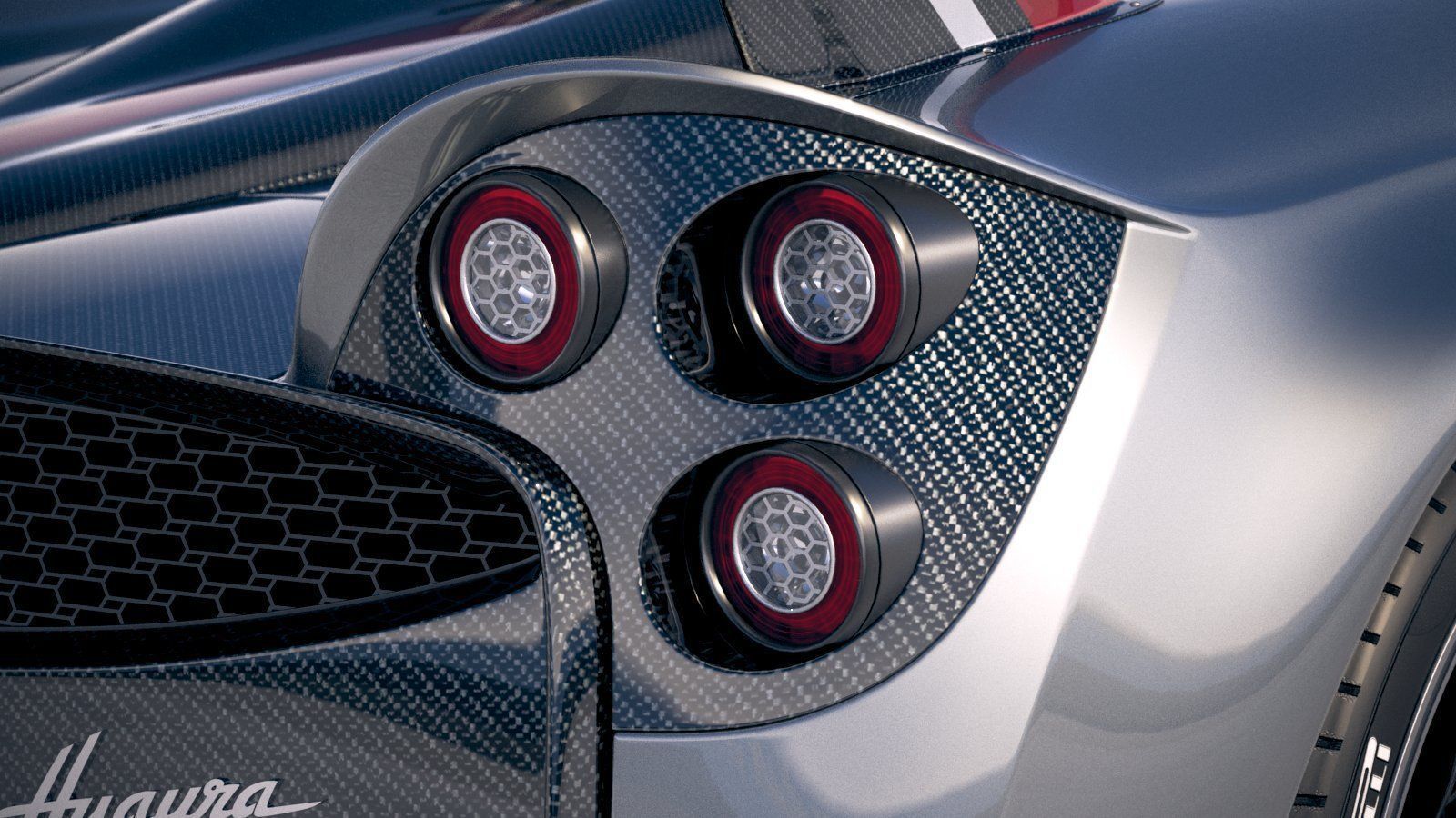 Pagani Huayra Roadster 2020 3D model_5