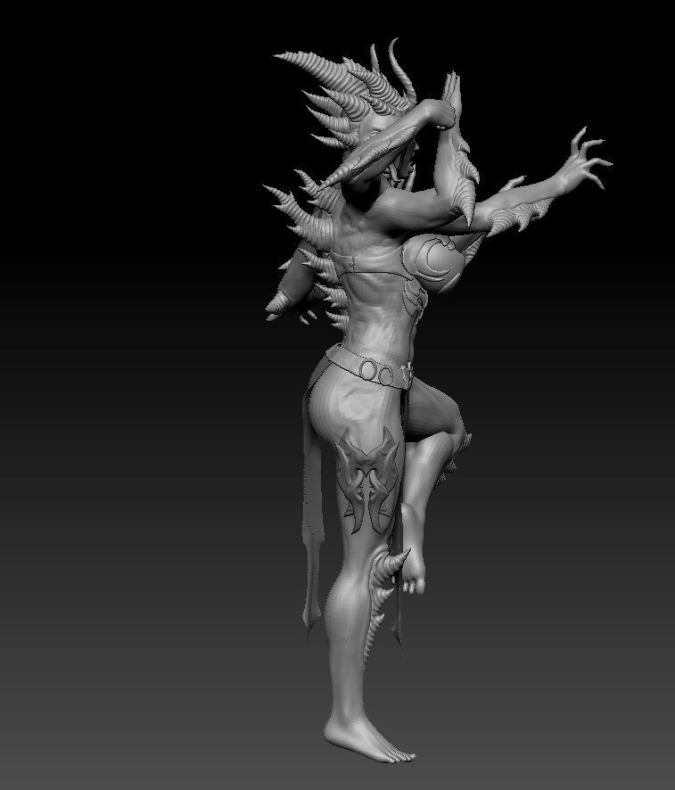 Asura hires 3D print model_3