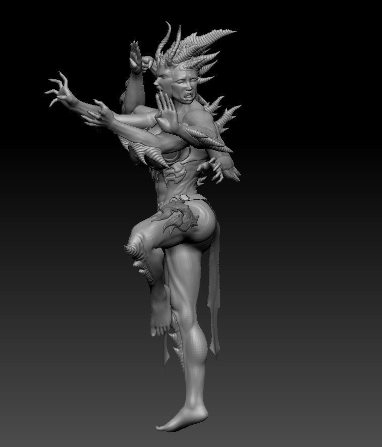 Asura hires 3D print model_1