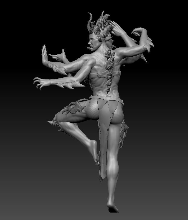 Asura hires 3D print model_2