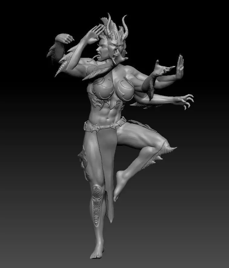 Asura hires 3D print model_0