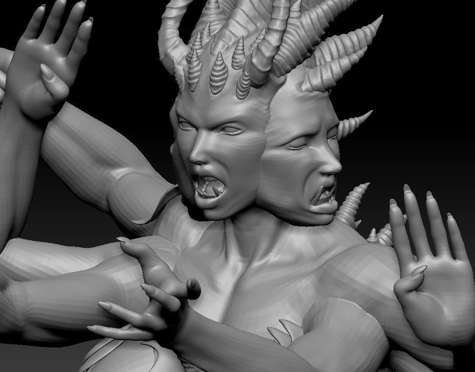 Asura hires 3D print model_4